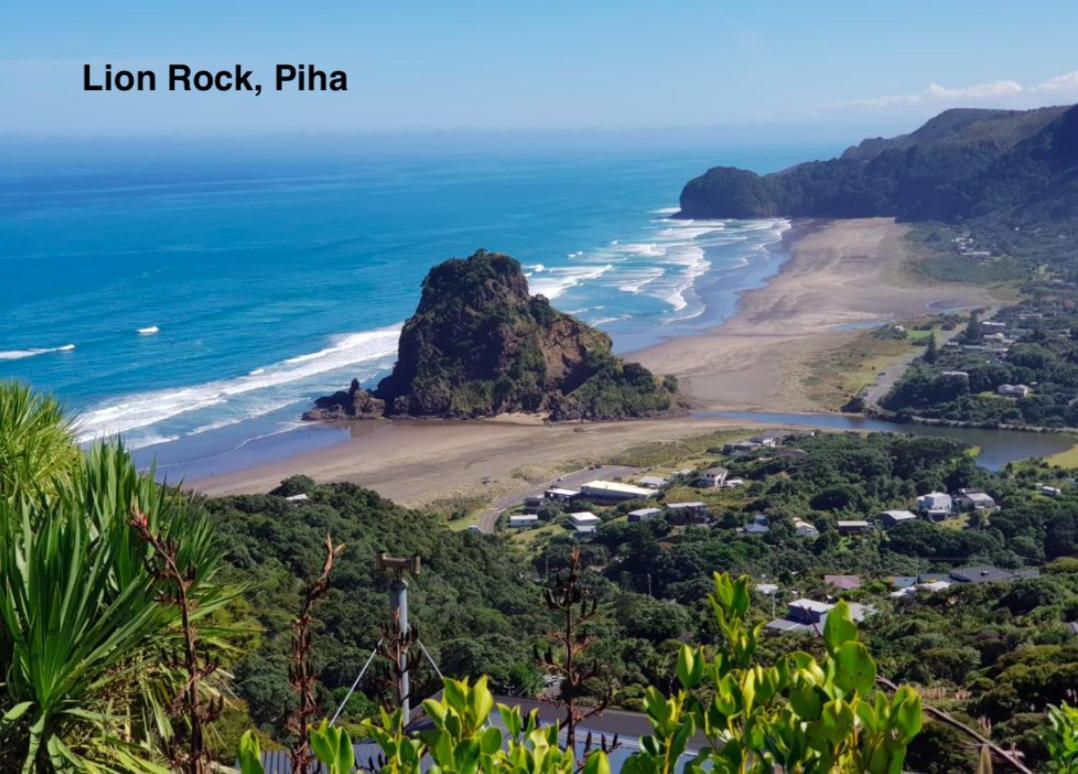 Вилла Te Henga Hideaway Bethells Beach Экстерьер фото